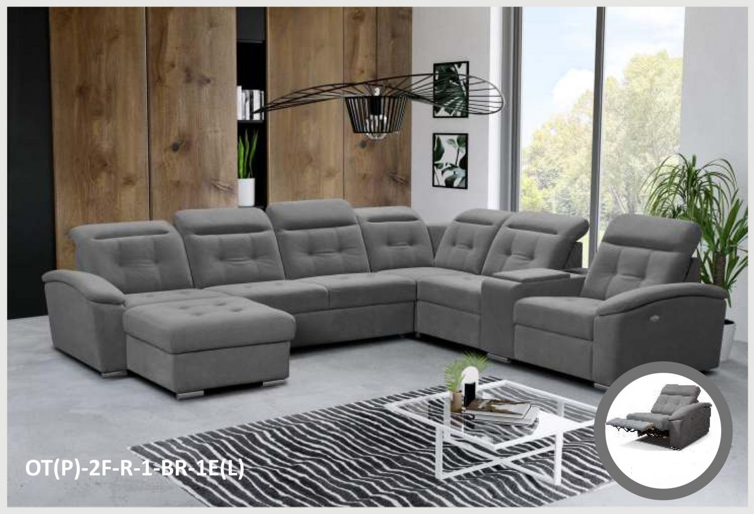 Sedacia súprava Comforto OT(P)+2F+R+1+BR+1E(L) AKCIA