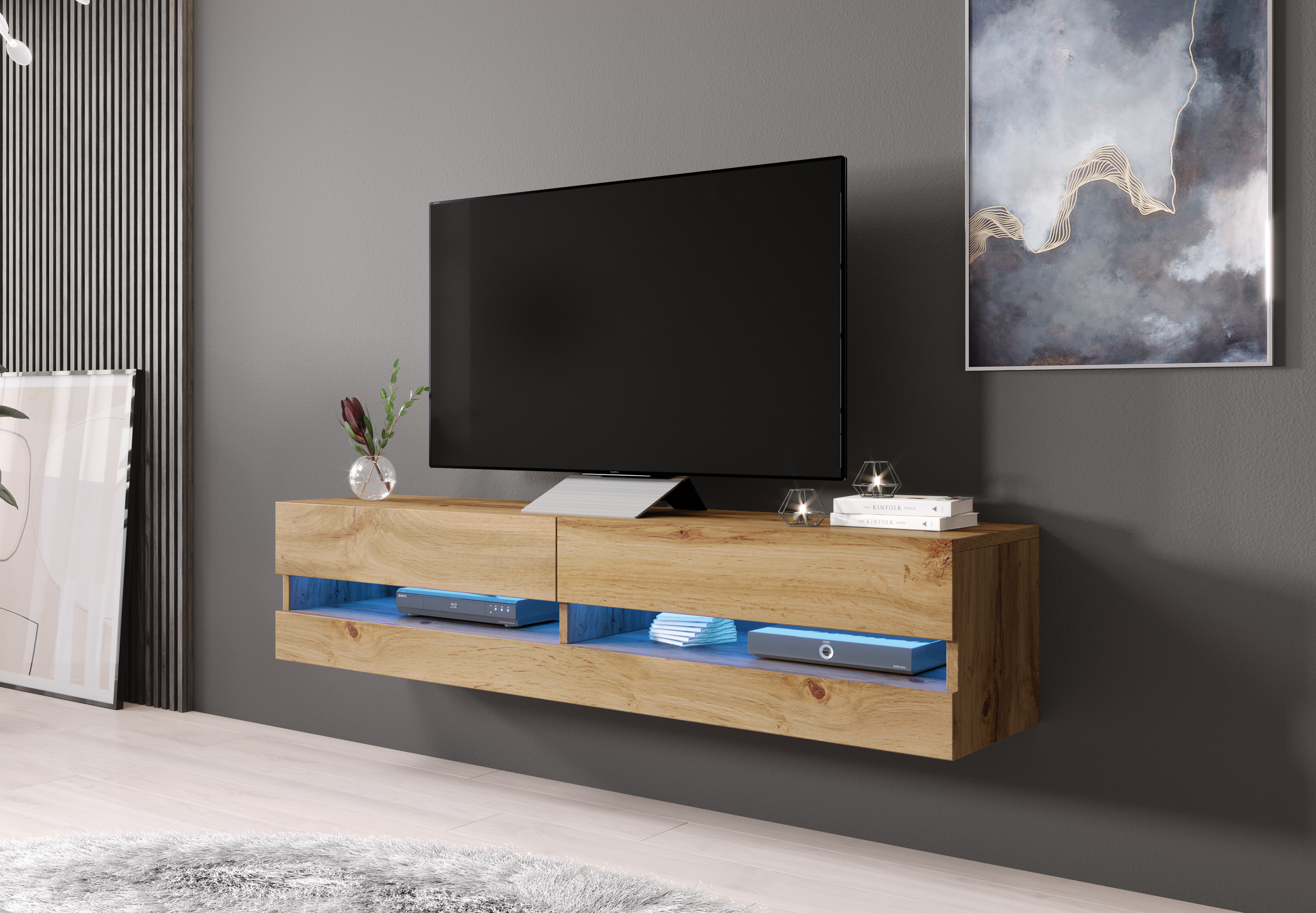 TV stolík VIGO NEW (dub wotan/dub wotan)
