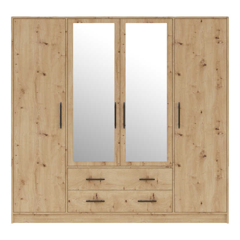 Smart Skriňa šatníková SRL1 dub artisan