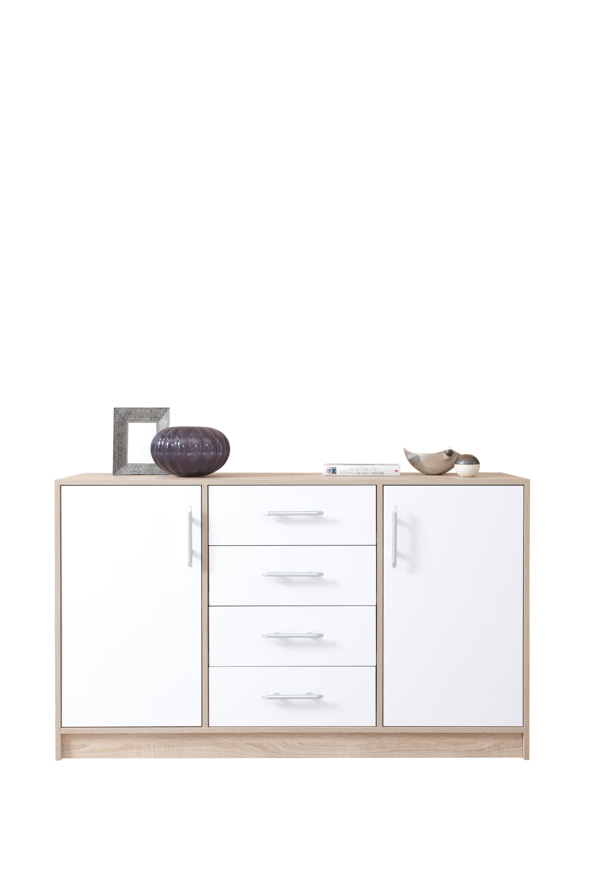 Smart Komoda SRK1 dub sonoma/biela