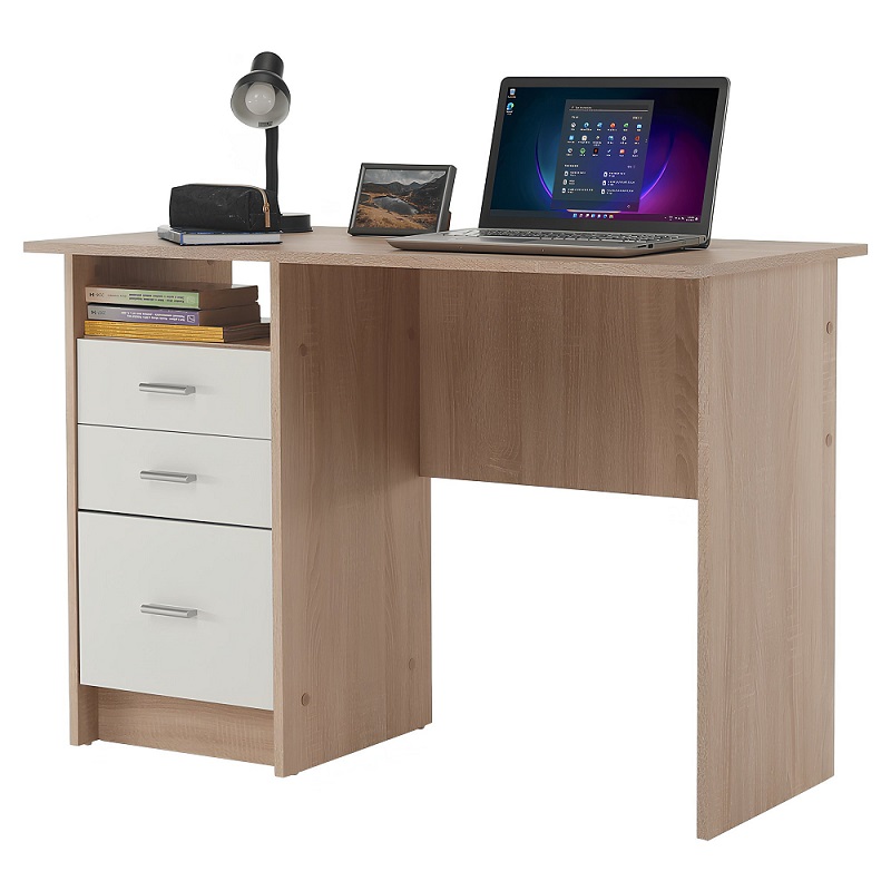 Pc stolík Samson dub sonoma/biela